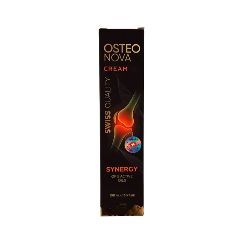 Osteonova Cream — Tube und Verpackung der kosmetischen Creme, 100 ml